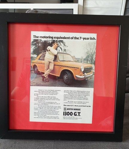 1970 Austin 1300GT A5 advert Original  In vendita
