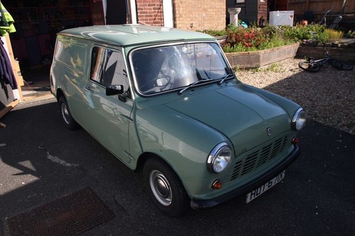 1982 Mini 95L Van Classic  Ex Southern Electricity For Sale