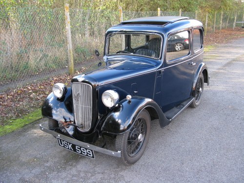 1938 Austin 7 Ruby Mk2 with sunroof SOLD