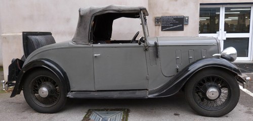 1935 Austin 10 Clifton two seat tourer For Sale by Auction