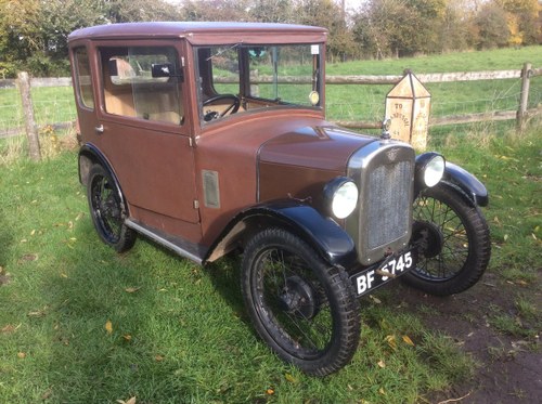 1928 Austin 7 fabric bodied saloon SOLD