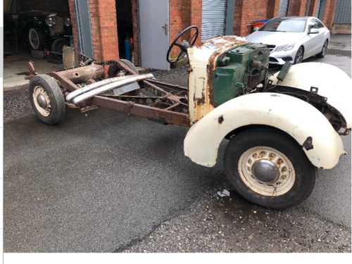 1938 Pre War Austin  18.   18/6 Rolling Chassis With V5 VENDUTO
