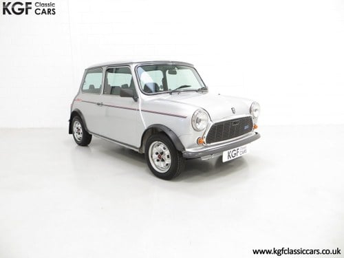 1984 Classic Austin Mini 25 Silver Jubilee Commemorative Edition SÅLD