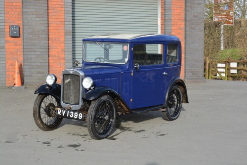 1931 Austin 7 RK Saloon For Sale by Auction