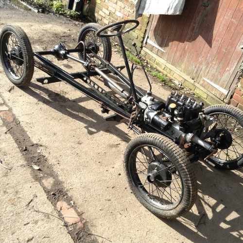 1934 Rebuilt rolling chassis and log book. For Sale