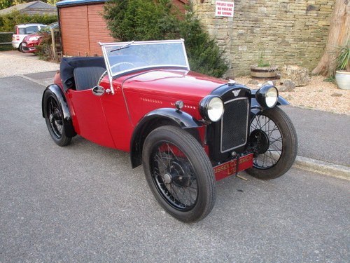 1934 Austin 7 Nippy Sports (Free Delivery Within 200 Miles) SOLD