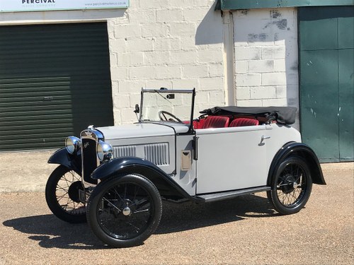 1934 Austin 7 Opal Cabriolet, chrome radiator, restored, SOLD SOLD