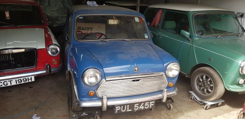 1968 Mini Mk2 Automatic 19k miles 1 owner from new VENDIDO