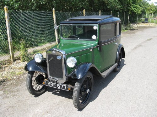 1933 Austin 7 RP Saloon with sunroof SOLD