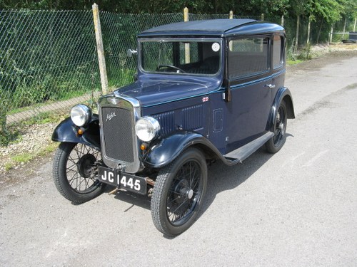 1934 Austin 7 RP Saloon with sunroof SOLD