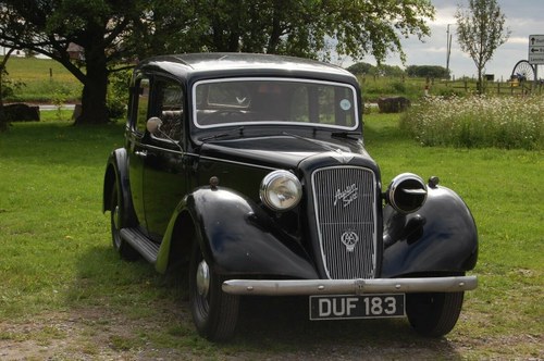 1937 AUSTIN 14/6 GOODWOOD TAX AND MOT EXEMPT For Sale