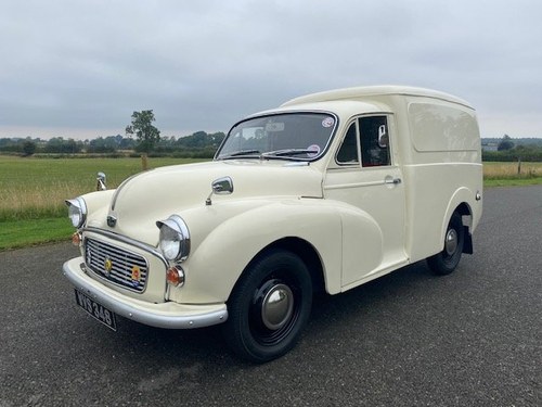 1959 Austin 1000 6CWT Van in cream with red interior For Sale