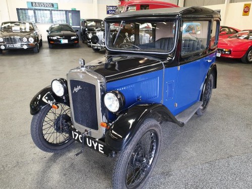 **OCTOBER ENTRY** 1931 Austin 7 RM Saloon             For Sale by Auction
