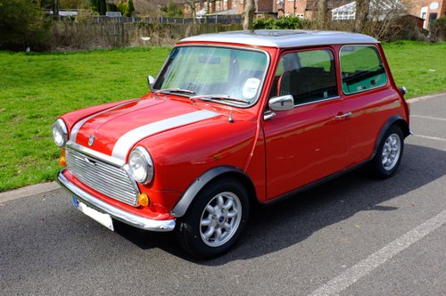 1988 Mini 998cc Flame Red, Silver For Sale