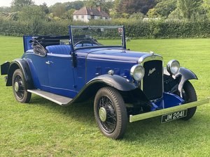 1935 Austin 12/4 Harrow - 2-Seater Tourer with Dickey SOLD