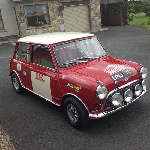FOR SALE 1965 AUSTIN COOPER S RALLY CAR . For Sale