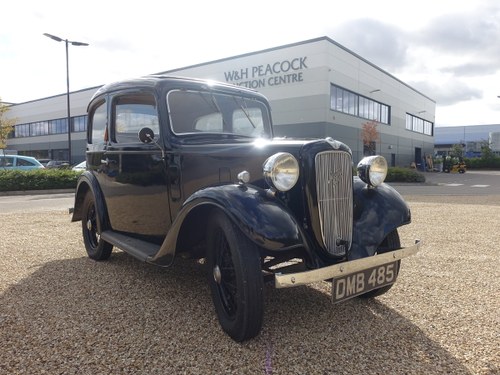 Auction of 1936 Austin Seven Ruby 2 door saloon For Sale by Auction