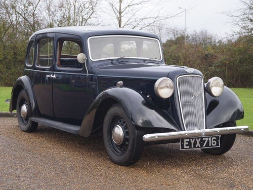 1938 Austin 12 Ascot at ACA 27th and 28th February For Sale by Auction