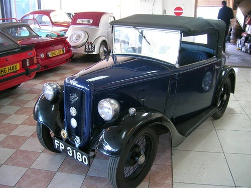 1937 Austin 7 Opal Historic Vehicle In vendita