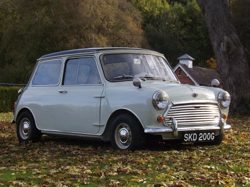 1969 Mini Cooper 1275S MKII, ex-Liverpool Police  For Sale by Auction