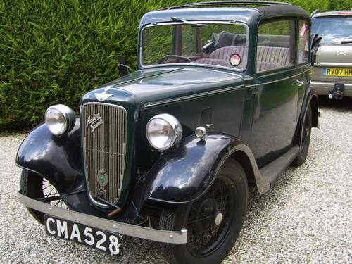 1935 Austin Pearl 35400 miles chas 227293 AC586 SOLD