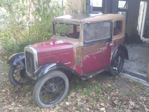 1934 AUSTIN 7 - good Chassis - Needs Restauration SOLD