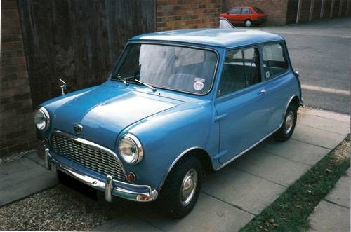 1963 Austin Mini Super Deluxe Restoration Project SOLD