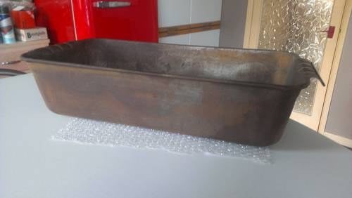 VINTAGE 1960S MECHANICS SUMP OIL DRAINAGE TRAY VERKAUFT