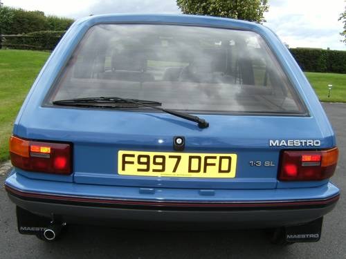 1989 Austin Maestro with very low milage SOLD