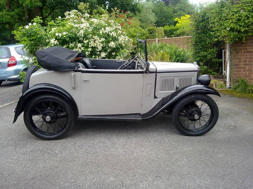 1933 AUSTIN 7 PD  TWO SEATER SOLD