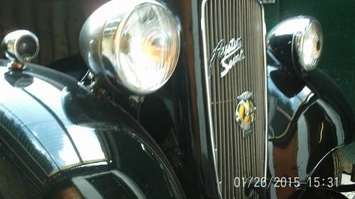 1936 CHARMING AUSTIN SEVEN RUBY. In vendita