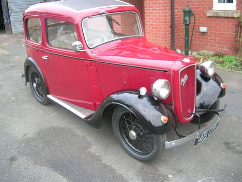 1936 Stunning Austin Seven Ruby Deluxe SOLD