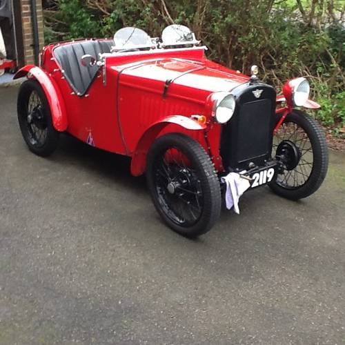 1930 Austin 7 Ulster Rep (Red) SOLD