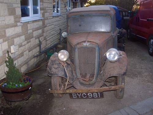 1936 Austin Seven Ruby Mk1 Barn Find For Sale