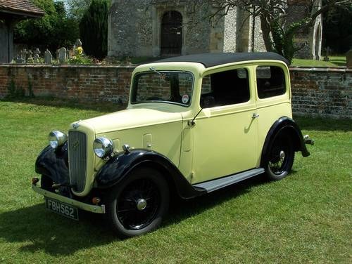 Rare 1938 Austin Seven Pearl Cabriolet For Sale In vendita