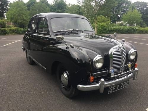 JULY AUCTION. 1954 Austin A40 Somerset For Sale by Auction