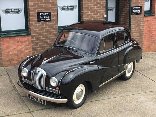 1954 Very tidy and solid Austin A40 Somerset, 38000 miles SOLD