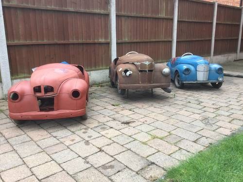 1960 Three j40 pedal cars for restoration will split For Sale
