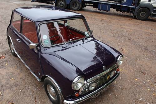 Austin Mini 1000 Auto 1972 - To be auctioned 27-10-17 For Sale by Auction