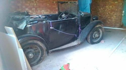 1933 Austin 7 PD Tourer: Family owned from new For Sale