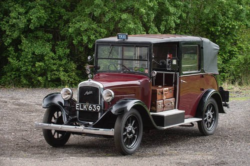 1937 Austin 12/4 Low Loader London Taxicab In vendita