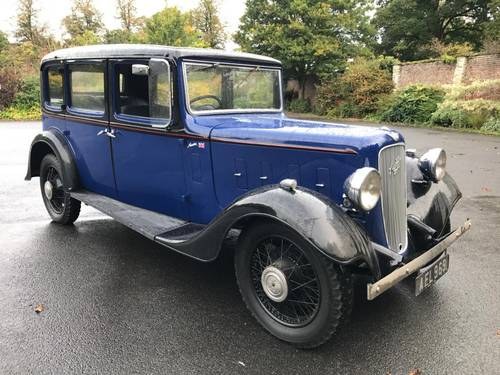 FEBRUARY AUCTION. 1934 Austin York For Sale by Auction