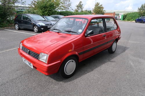 1989 Austin Metro City X 1.0 3dr in Flame Red - Low Mileage SOLD