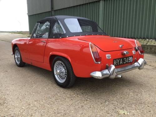 1966 austin healey sprite chrome bumper model For Sale