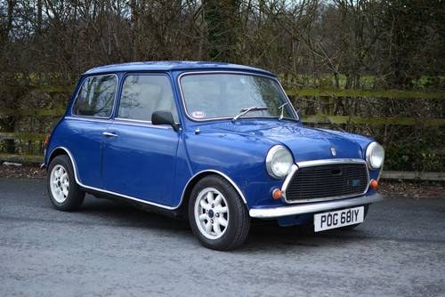 1982 Austin Mini HL E Automatic only 60k great example SOLD