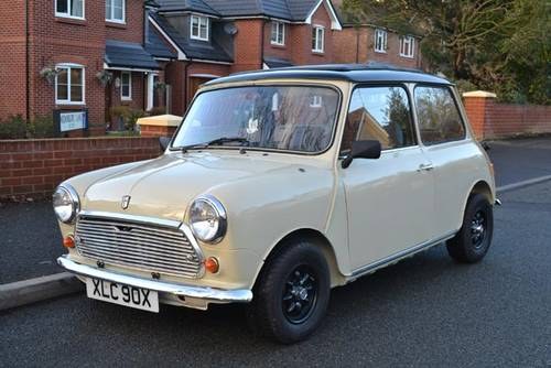 1982 Morris Mini - Barons Tuesday 27th February 2018 For Sale by Auction