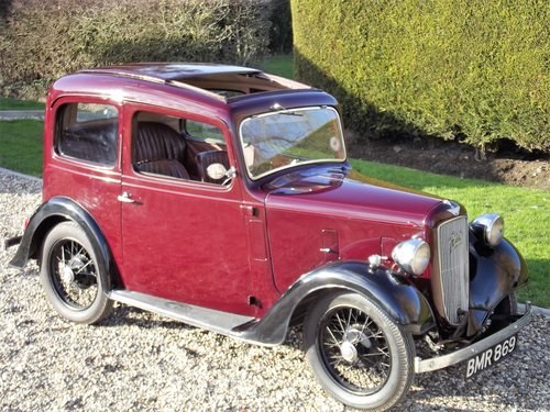 Austin 7 Ruby Saloon 1938 For Sale