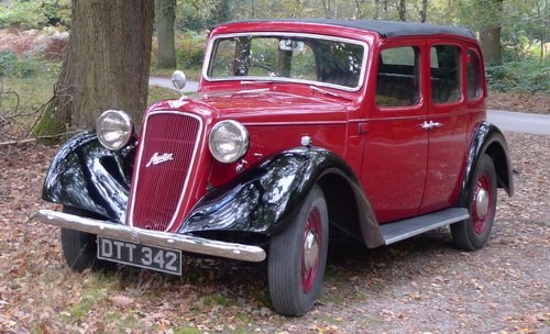 Austin 12/4 Ascot Cabriolet 1937 In vendita