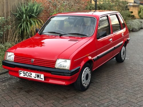 Austin Metro GS 1.3 1275 1989 27k miles 12M MOT For Sale