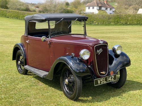 1938 Austin 7 Opal - Two Seater Tourer SOLD